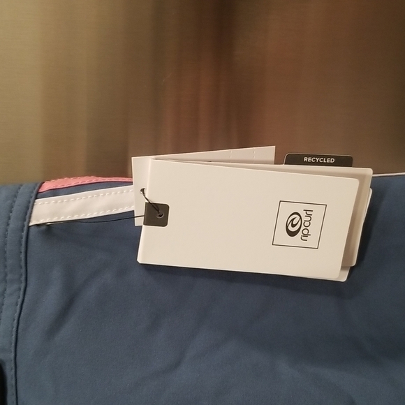 💕RIP CURL💕 Surf Revival 3" Boardshort ~ Swim Coverup Shorts Blue Large L NWT - Picture 11 of 16